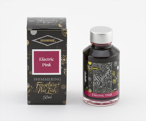 50ml Electric Pink fountain pen ink