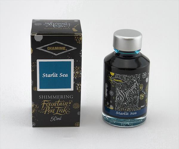 50ml Starlit Sea fountain pen ink