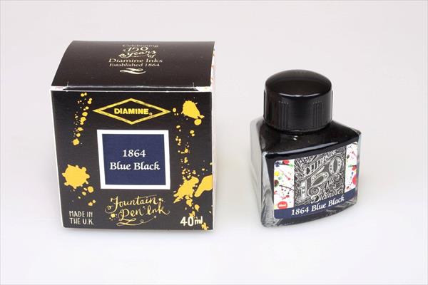 40ml 1864 Blue Black Fountain Pen Ink